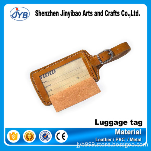 fancy quality custom leather bulk luggage tags